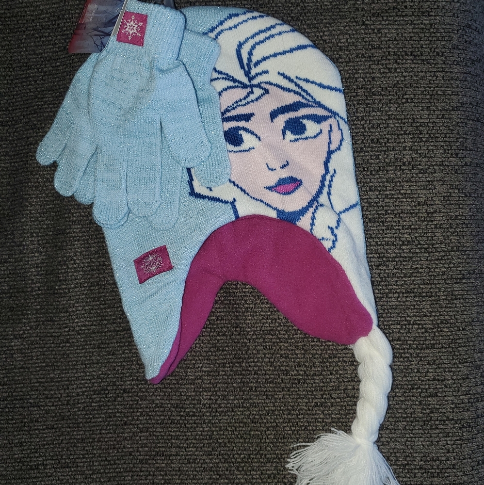 Frozen Hat and Glove set